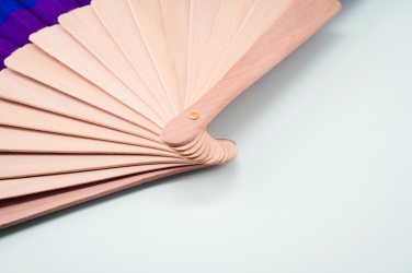 Logotrade promotional product picture of: Rainbow wooden hand fan