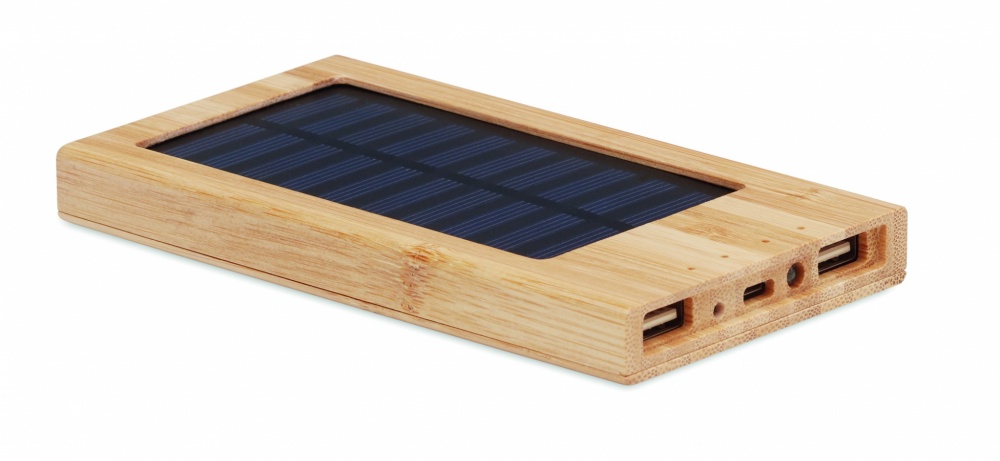 Logotrade promotional merchandise photo of: Solar power bank 4000 mAh ARENA SOLAR