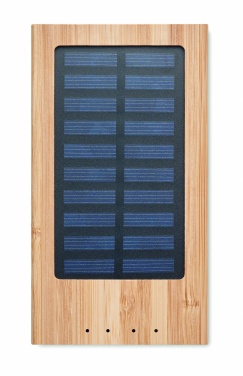 Logotrade promotional merchandise image of: Solar power bank 4000 mAh ARENA SOLAR