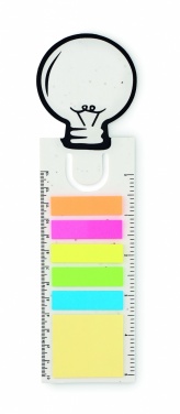 Logotrade promotional product image of: Seed paper bookmark w/memo pad