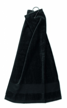 Logotrade promotional product picture of: Cotton golf towel with hanger