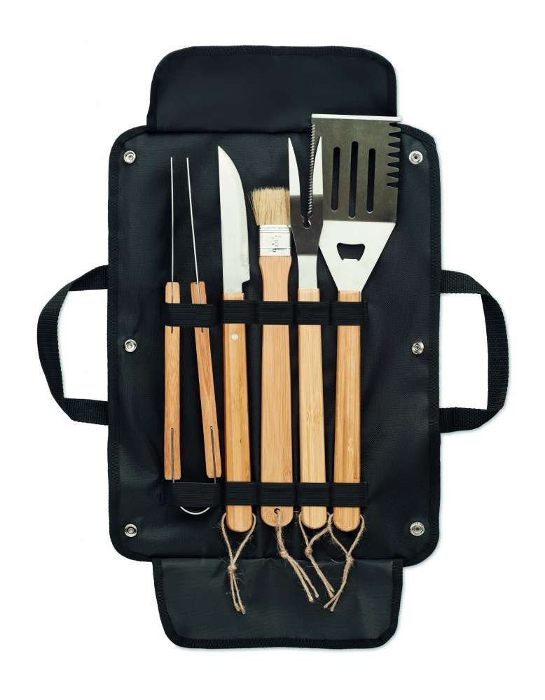 Logotrade promotional merchandise photo of: 5 Barbecue tools in pouch
