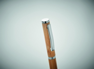 Logotrade promotional giveaway picture of: Bamboo gel pen