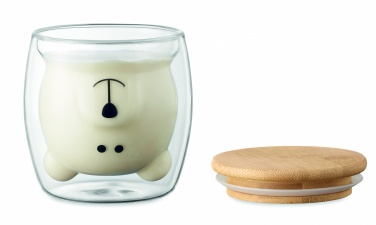 Logo trade promotional products picture of: Double wall borosilicate mug