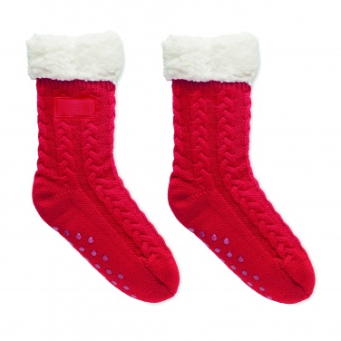 Logo trade promotional products picture of: Pair of slipper sock L