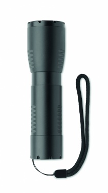 Logo trade promotional giveaways image of: Small aluminium LED flashlight