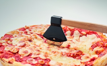 Logotrade promotional merchandise image of: Pizza cutter bamboo handle