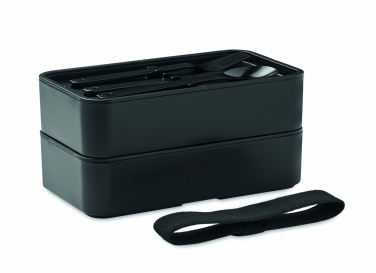 Logo trade promotional product photo of: Lunch box in PP and bamboo lid