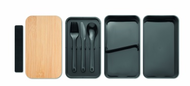 Logotrade promotional giveaway picture of: Lunch box in PP and bamboo lid