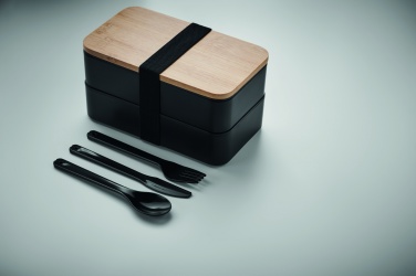 Logotrade promotional gifts photo of: Lunch box in PP and bamboo lid