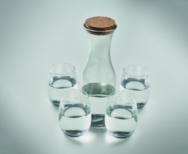Logotrade corporate gifts photo of: Set of recycled glass drink