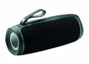 Logo trade advertising products image of: 2x5 LED Wireless speaker IPX4