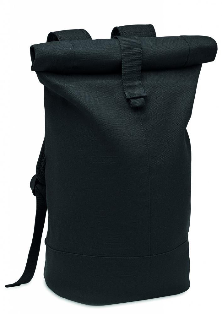 Logotrade corporate gifts photo of: Rolltop washed canvas backpack