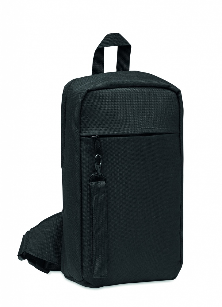 Logo trade advertising products picture of: Cross chest bag in 600D Rpet