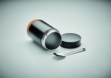 Logo trade promotional giveaways picture of: Double wall storage jar 400 ml