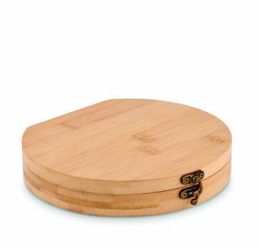 Logo trade advertising products picture of: 15 piece tool set bamboo case