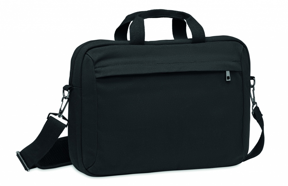 Logotrade promotional products photo of: Laptop bag in washed canvas