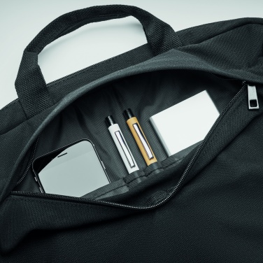 Logotrade promotional product picture of: Laptop bag in washed canvas