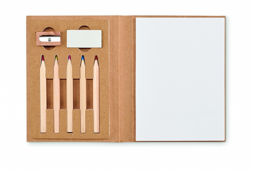Logotrade promotional giveaway image of: Kids 60 sheet drawing set