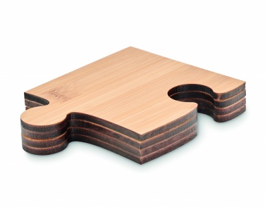 Logotrade promotional gift picture of: Set of 4 puzzle coasters