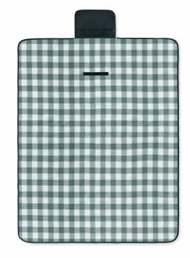 Logo trade promotional gifts picture of: RPET fleece blanket 150 gr/m²