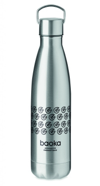 Logo trade promotional giveaways picture of: Double wall bottle 500ml