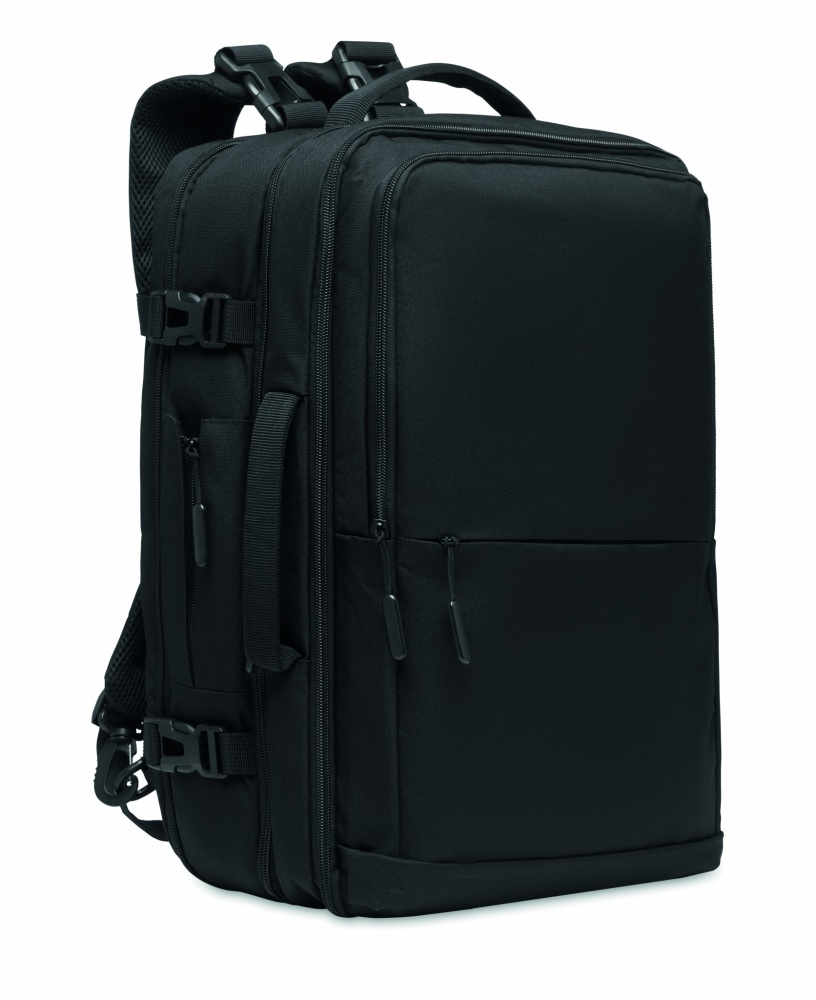 Logo trade promotional merchandise picture of: Backpack 600D RPET