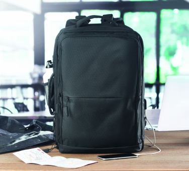 Logotrade advertising products photo of: Backpack 600D RPET