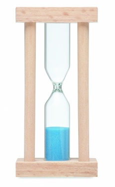 Logotrade advertising product picture of: Wooden sand timer 3 minutes
