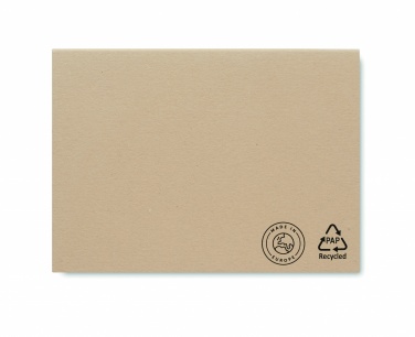 Logo trade corporate gift photo of: Recycled paper memo set