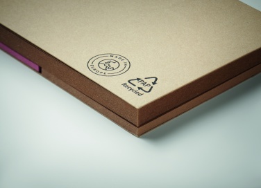 Logotrade promotional giveaway picture of: Recycled paper memo set
