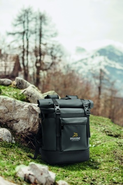 Logotrade promotional gift picture of: Rolltop backpack 50C tarpaulin