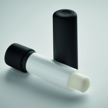 Logo trade promotional items image of: Vegan lip balm in recycled ABS