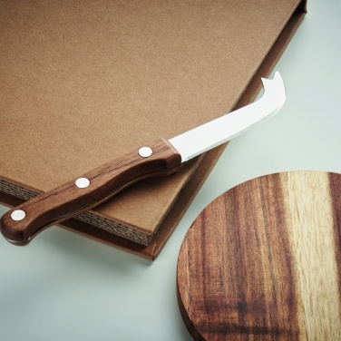 Logo trade corporate gifts image of: Acacia cheese board set Dresden