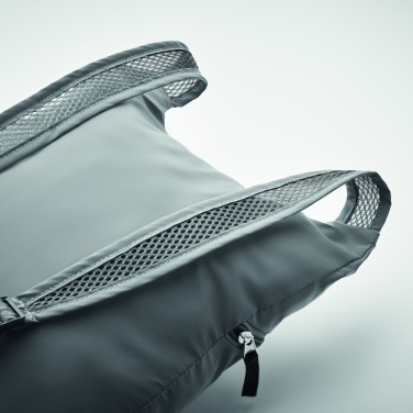 Logo trade promotional giveaways image of: Foldable reflective sports bag