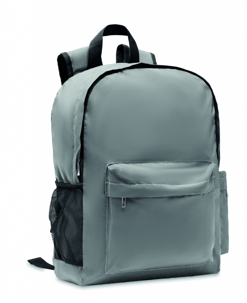 Logotrade advertising product image of: High reflective backpack 190T
