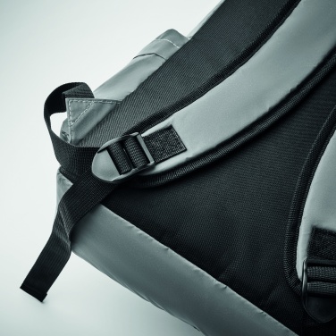 Logo trade promotional giveaway photo of: High reflective backpack 190T