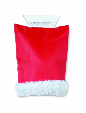 Logo trade promotional giveaways image of: Car ice scraper w/ mitten