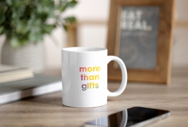 Logo trade promotional giveaways picture of: Sublimation ceramic mug 300 ml