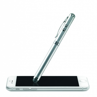 Logo trade business gift photo of: Laser pointer touch pen