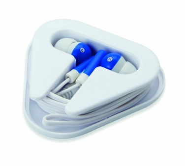Logo trade promotional gift photo of: Earphones in PS case