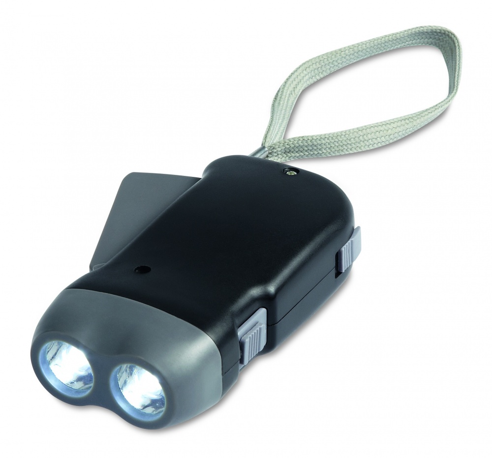 Logotrade corporate gift image of: 2 LED dynamo torch