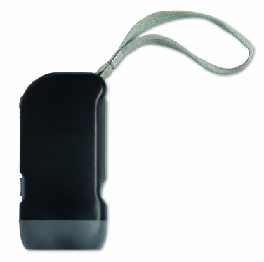 Logo trade promotional items image of: 2 LED dynamo torch