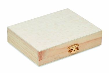 Logo trade promotional products picture of: Painting set in wooden box