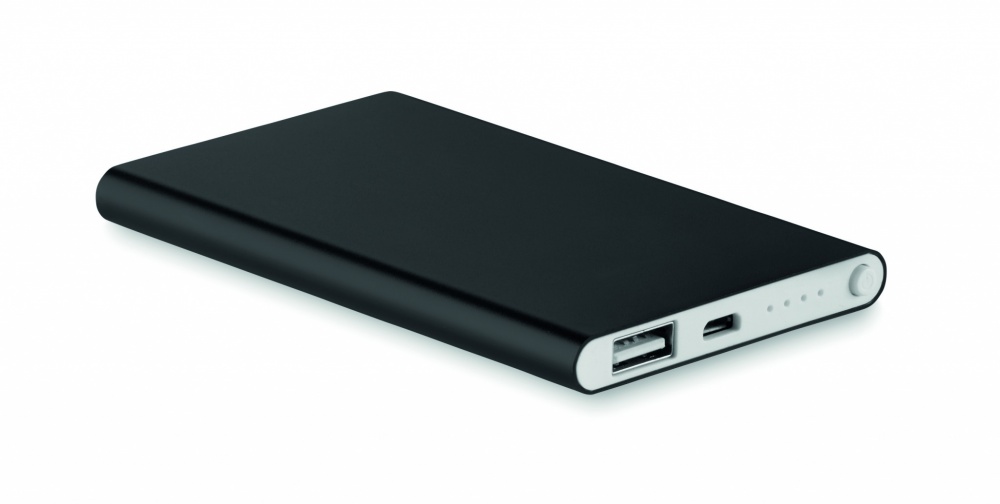 Logotrade promotional gifts photo of: Flat power bank 4000 mAh