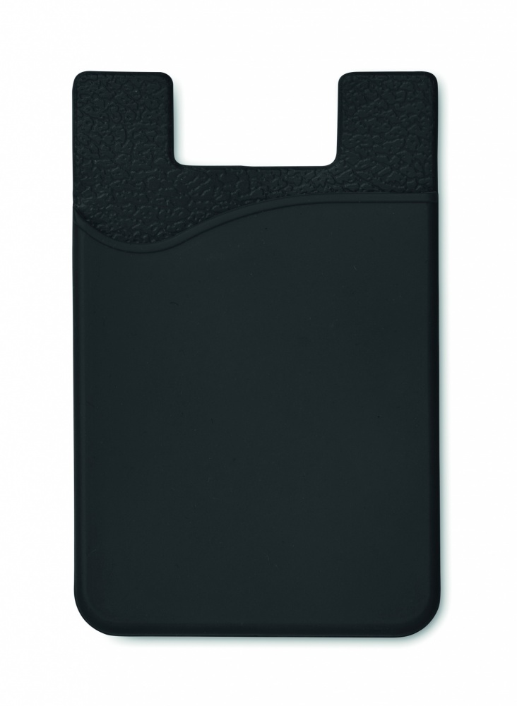 Logo trade promotional gifts image of: Silicone cardholder