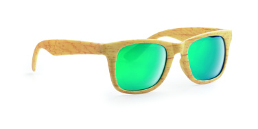 Logotrade advertising product picture of: Wooden look sunglasses MAARDU