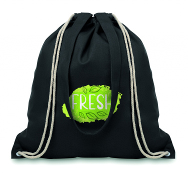 Logotrade promotional item picture of: 220gr/m² canvas 2 function bag