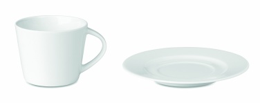 Logo trade promotional products picture of: Cappuccino cup and saucer