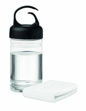 Logo trade promotional products picture of: Cooling towel in PET bottle